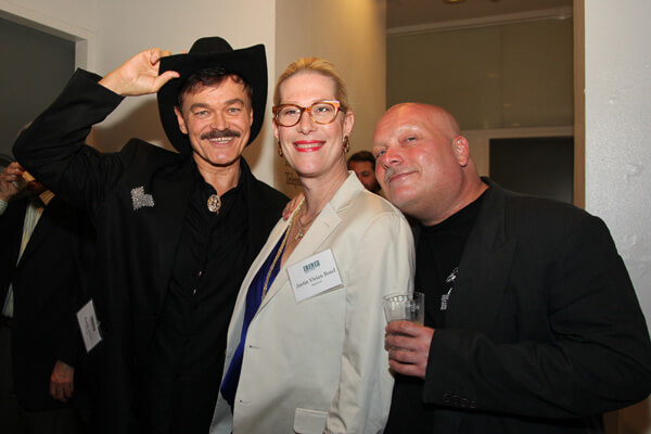 Randy Jones, of Village People fame, cabaret chanteuse Justin Vivian Bond, and society writer Mark Schulte. | MICHAEL LUONGO