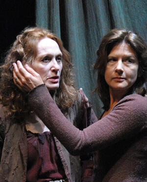 Jan Maxwell and Jennifer Van Dyck in Howard Barker’s “The Castle,” directed by Richard Romagnoli. | STAN BAROUH