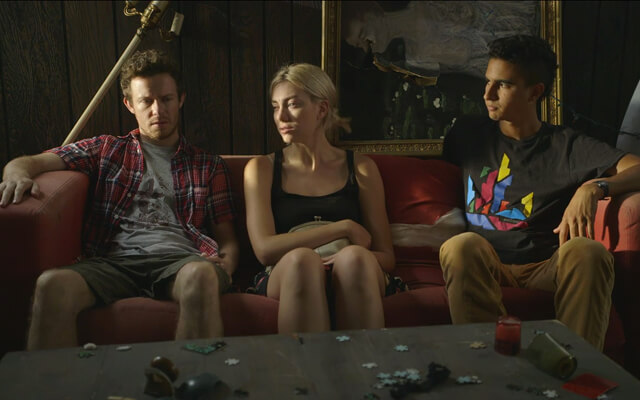 Sam (Hunter Canning), Lisa (Madeline Wise), and Ari (Dylan Marron)  in the season finale of “Whatever This Is.” | WHATEVERTHISIS.COM 