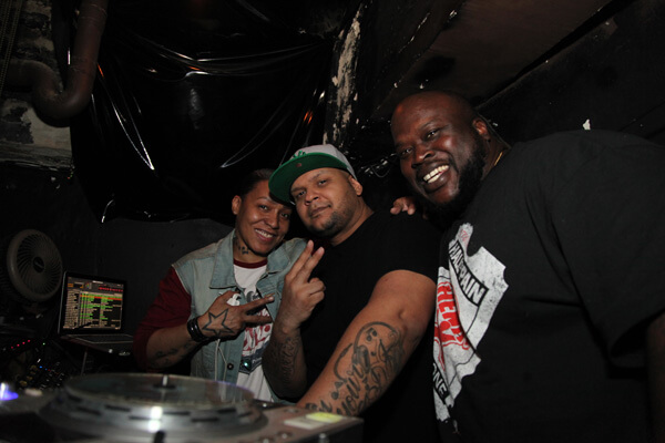 No Parking’s trio of DJs –– MK, Nesto, and Matt GoodBar –– were all on hand for closing night. | MICHAEL LUONGO 