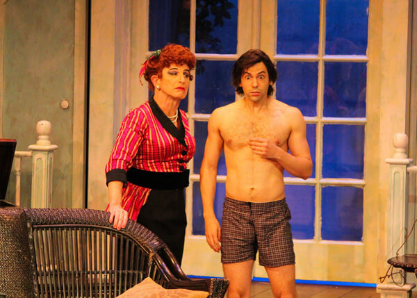 Everett Quinton and Jason Cruz in Erasmus Fenn’s “Drop Dead Perfect,” directed by Joe Brancato. |  PENGUIN REP