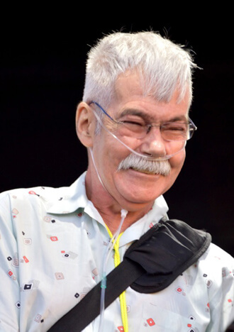 Danny Garvin at last June’s LGBT Pride March in Manhattan. | DONNA ACETO 