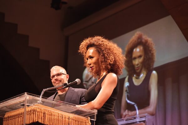 "It Gets Better" author Michelangelo Signorile with Janet Mock. | MICHAEL LUONGO