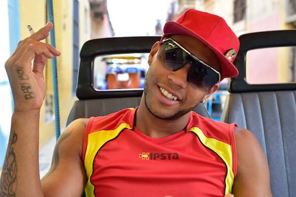 "Bad Boy" relaxes. | DONNA ACETO