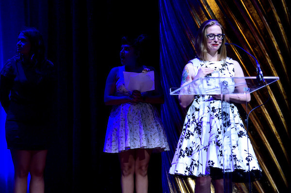 E.K. Weaver, LGBT Graphic Novel winner for "The Less Than Epic Adventures of TJ and Amala." | DONNA ACETO 