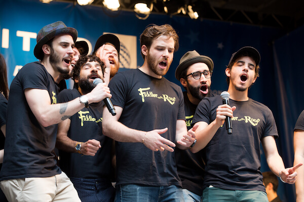 Lads from “Fiddler on the Roof.” | JEREMY DANIEL/ COURTESY: THE BROADWAY LEAGUE 