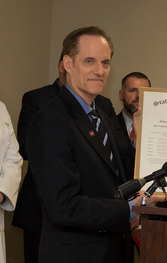 Michael Weinstein, who heads the AIDS Healthcare Foundation, the leading supporter of the drug pricing referendum. | AIDSHEALTH.ORG