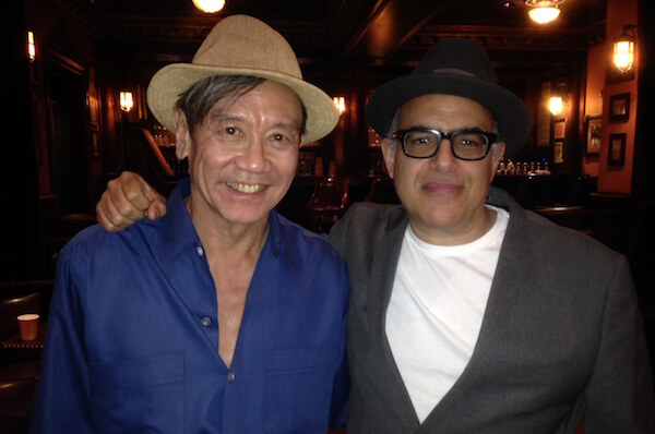 David Yazbek (r.), with David Noh. | DAVID NOH