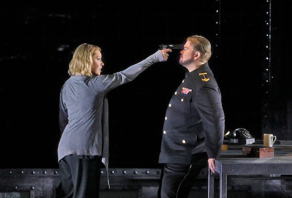 Nina Stemme and Stuart Skelton in Mariusz TreliÅ„ski’s production of Wagner’s “Tristan und Isolde” at the Metropolitan Opera. | KEN HOWARD 