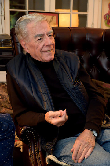 Tom Doyle in the living of the apartment he shared with William Cornwell from 1961 until Cornwell's death two years ago. | DONNA ACETO