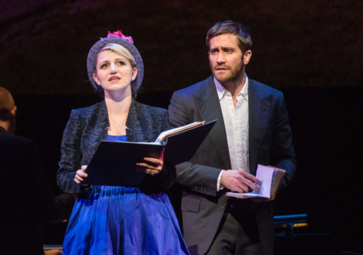 Annaleigh Ashford and Jake Gyllenhaal in the Encores! production of "Sunday in the Park with George." | STEPHANIE BERGER
