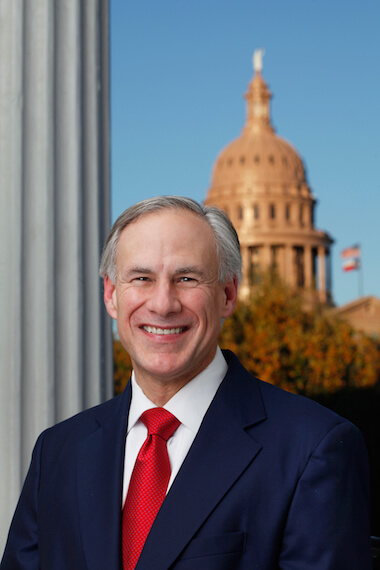 Texas GOP Governor Greg Abbott. | GOV.TX.GOV