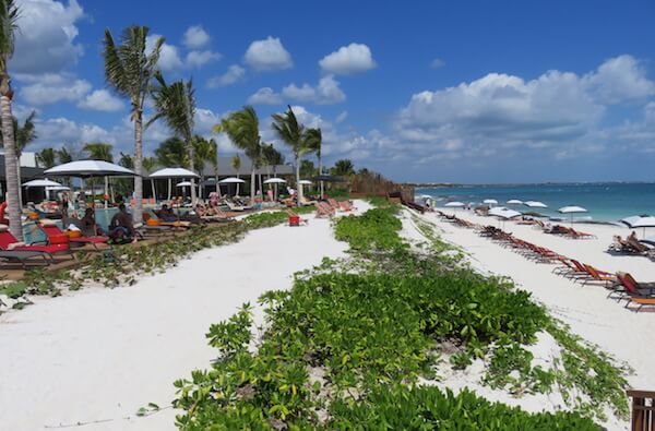 The beach at Mayakoba. | KELSY CHAUVIN