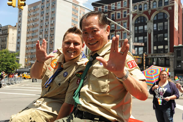 Lesbian Den Mom and Takei