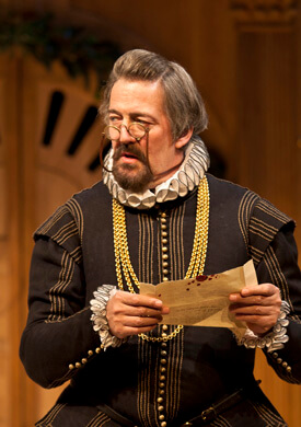 Stephen Fry as Malvolio in “Twelfth Night” at the Apollo. | SIMON ANNAND
