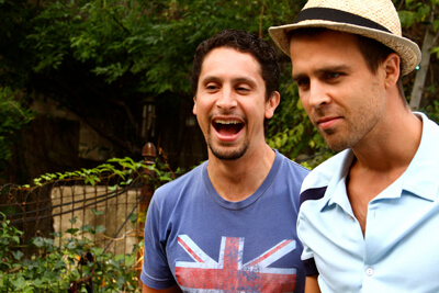 Ricardo Valdez and Brian W. Seibert in “Turtle Bay, Brooklyn,” directed by Ryan Gielen and opening May 3 at the Quad. | QUADFLIX AND THE ORCHARD