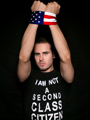 Ryan James Yezak turned to Kickstarter to fund a feature-length documentary taking “an all-encompassing look at discrimination based on sexual orientation.” | 2NDCLASSCAMPAIGN.COM