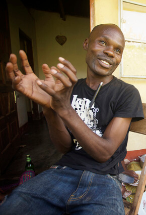 David Kato, known as the first out gay man in Uganda, was murdered in January 2011, just weeks after prevailing in court against Rolling Stone newspaper. | CINEDIGM  