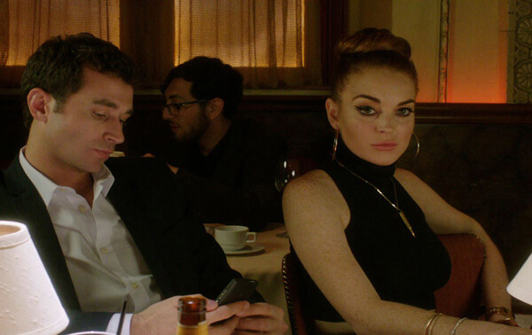 James Deen and Lindsay Lohan in “The Canyons,” directed by Paul Schrader. | IFC FILMS 