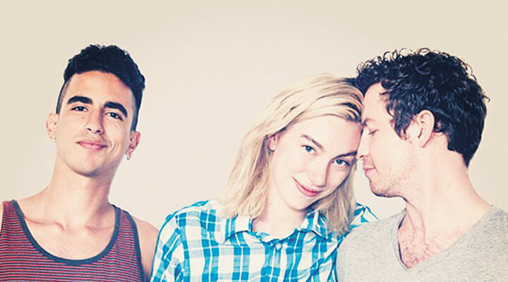 Dylan Marron, Madeline Wise, and Hunter Canning in "Whatever This Is." | WHATEVERTHISIS.COM