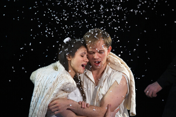 Evy Ortiz and Jim Schubin in "The Fantasticks." | GRAHAM DOUGHERTY 