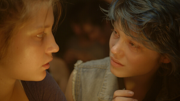 Léa Seydoux and Adèle Exarchopoulos in Abdellatif Kechiche’s “Blue Is the Warmest Color,” which screens on October 11. | NEW YORK FILM FESTIVAL