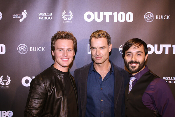 Jonathan Groff, Murray Bartlett, and Frankie Alvarez/ | GAY CITY NEWS