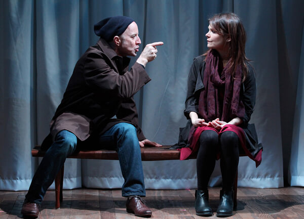 Arliss Howard and Kathryn Erbe in Craig Lucas’ “Ode to Joy.” | SANDRA COUDERT 