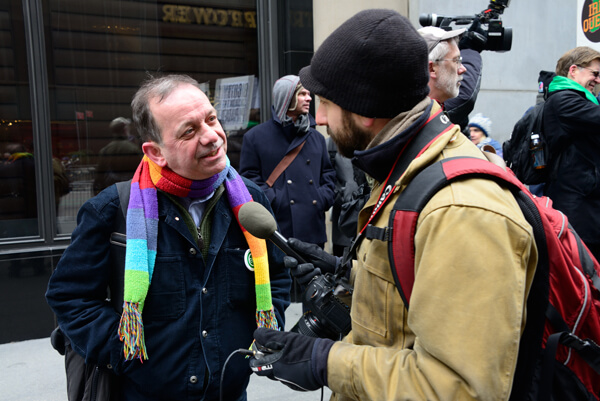 Brendan Fay, another longtime Irish gay activist who founded the inclusive St. Pat's for All Parade in Queens. | DONNA ACETO