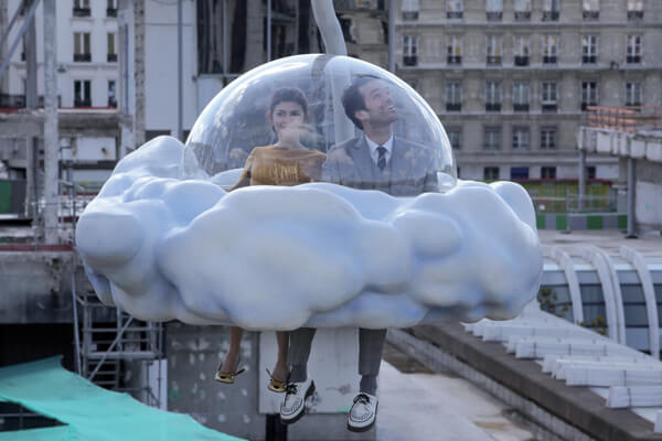 Audrey Tautou and Romain Duris in Michel Gondry’s “Mood Indigo.” | DRAFTHOUSE FILMS 