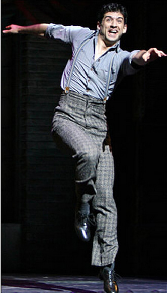 Tony Yazbeck plays Tulsa opposite Patti LuPone as Mama Rose in “Gypsy.” | TONYYAZBECK.NET 