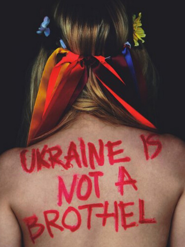 "Ukraine Is Not a Brothel," the story of the street protest group Femen, screens on October 3 at 7 p.m. | BUSHWICK FILM FESTIVAL