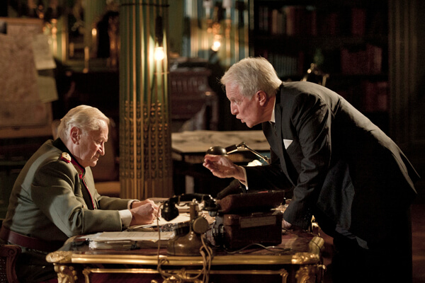 Niels Arestrup and André Dussollier in Volker Schlöndorff’s “Diplomacy.” | JÉRÔME PRÉBOIS/ ZEITGEIST FILMS RELEASE