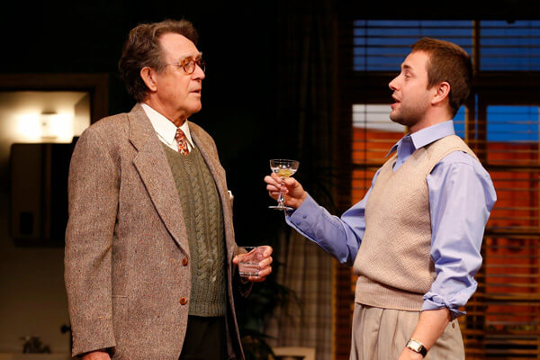 Larry Pine and Vincent Kartheiser in Mike Bencivenga's "Billy & Ray," directed by Garry Marshall. | CAROL ROSEGG