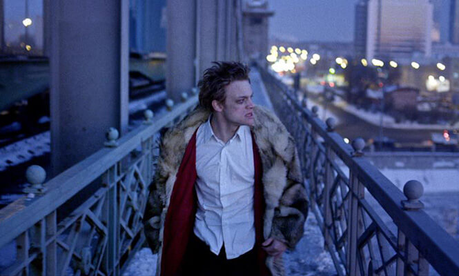 Evgeniy Tkachuk in Liubov Lvova and Sergei Taramajev’s “Winter Journey.” | ROMANIAN FILM INITIATIVE/ COURTESY: CINEMA POLITICA