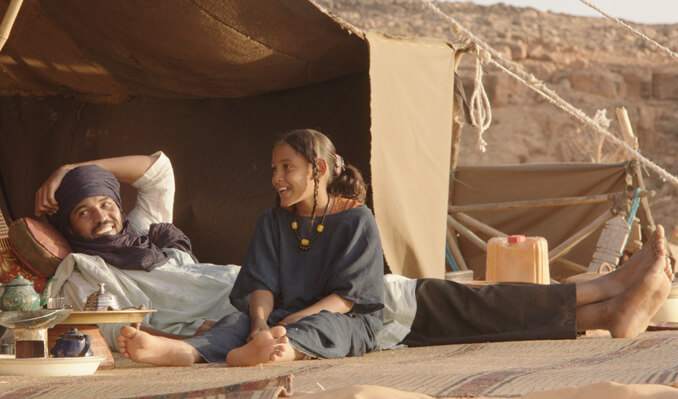 Ibrahim Ahmed aka Pino and Layla Walet Mohamed in Abderrahmane Sissako’s “Timbuktu.” | COHEN MEDIA GROUP