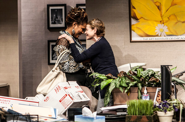 Tonya Pinkins and Dianne Wiest in Joel Drake Johnson’s “Rasheeda Speaking,” directed by Cynthia Nixon. | MONIQUE CARBONI 