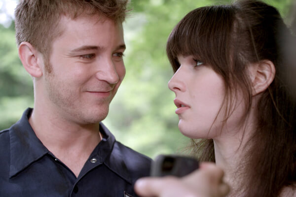 Michael Welsh and Michelle Hendley in Eric Schaeffer’s “Boy Meets Girl.” | WOLFE RELEASING