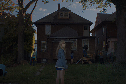 Maika Monroe in David Robert Mitchell’s “It Follows.” | RADIUS-TWC