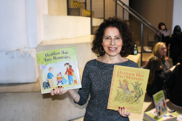 Leslea Newman and her famous book.