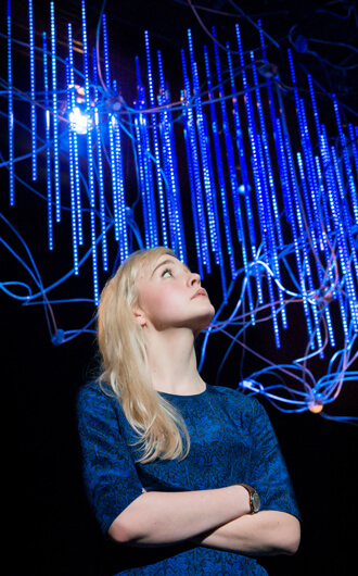 Olivia Vinall in Tom Stoppard’s “The Hard Problem.” | JOHAN PERSSON 