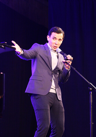 Actor and singer Conrad Ricamora. | MICHAEL SHIREY