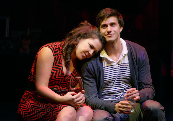 Lindsay Mendez and Gideon Glick in Joshua Harmon’s “Significant Other,” directed by Trip Cullman. | JOAN MARCUS