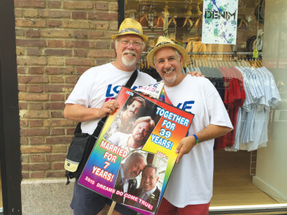 Darren (l.) and Tom. | ALICIA GREEN