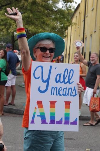 Southern speak for everyone is created equal. | MICHAEL LUONGO 