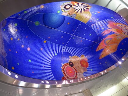 Public art finds its place in transportation infrastructure. | VINCENT LAFARO