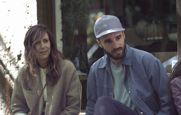 Kristen Wiig and Sebastián Silva in Silva’s “Nasty Baby.” | THE ORCHARD