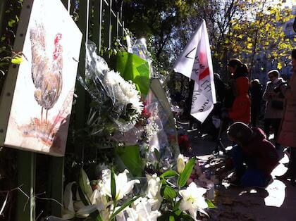 Paris mourns. | KELLY COGSWELL