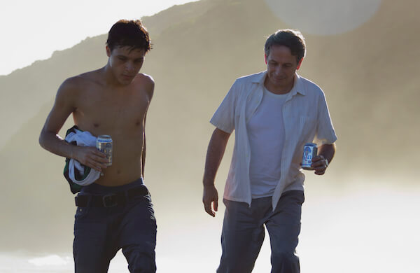 Luis Silva and Alfredo Castro in Lorenzo Vigas’ “From Afar.” | STRAND RELEASING