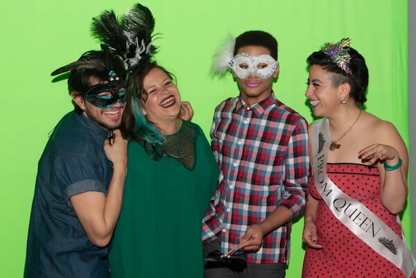 PRIDE PROM queen and court IS